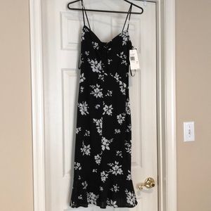 David Meister black and white dress with tags